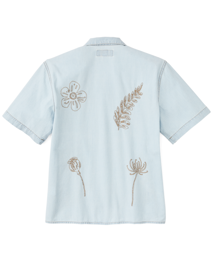 Filson Women's Short Sleeve Embroidered Camp Shirt