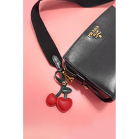Cherry Charm Keychain