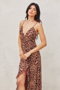 Most Wanted Ruffle Maxi Dress