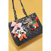 Cherry Charm Keychain