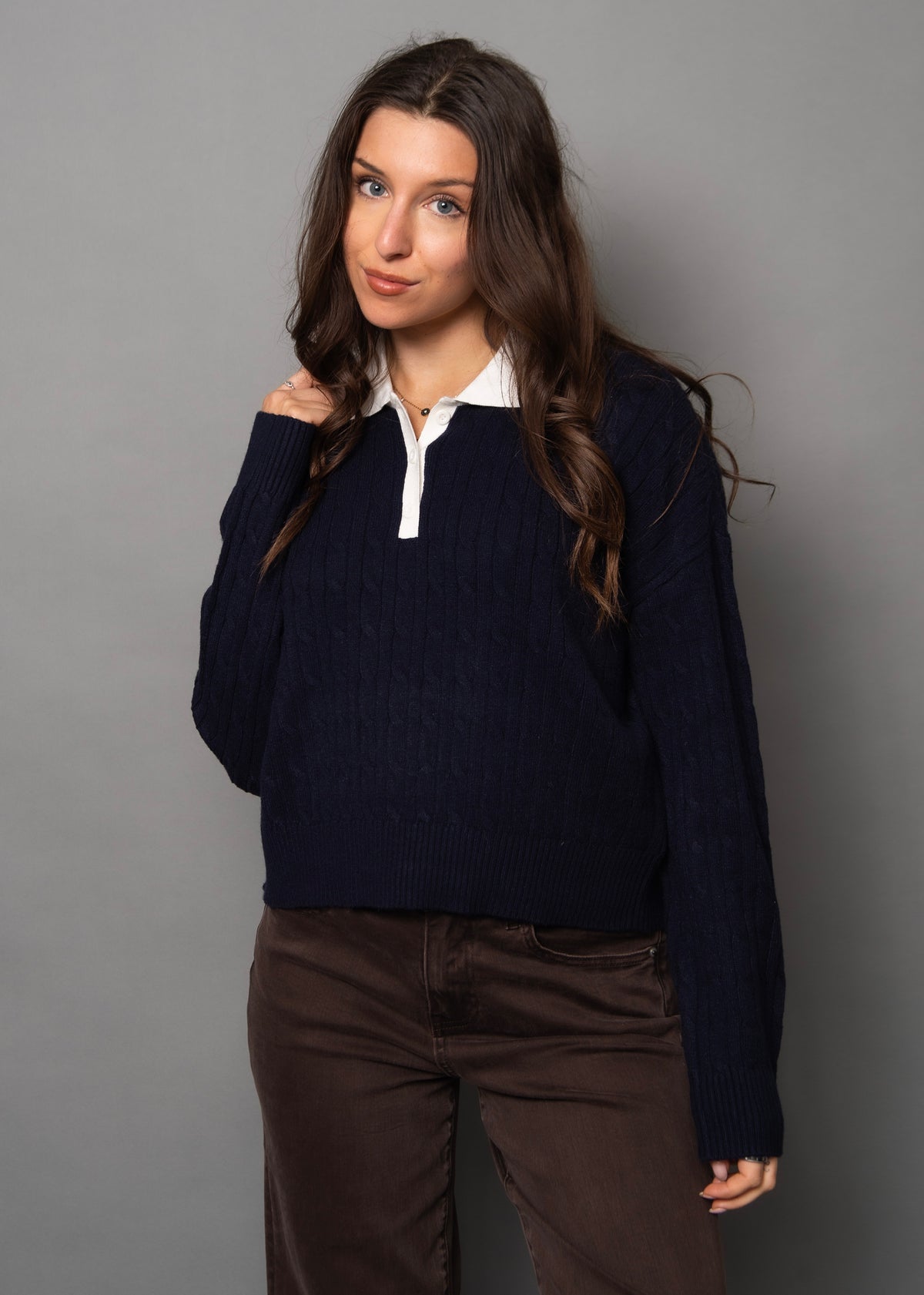 Lola's Room Collar Sweater