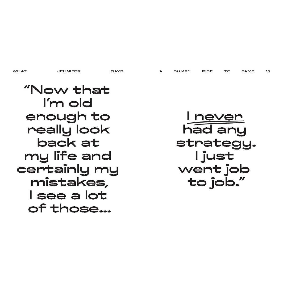 What Jennifer Says Book