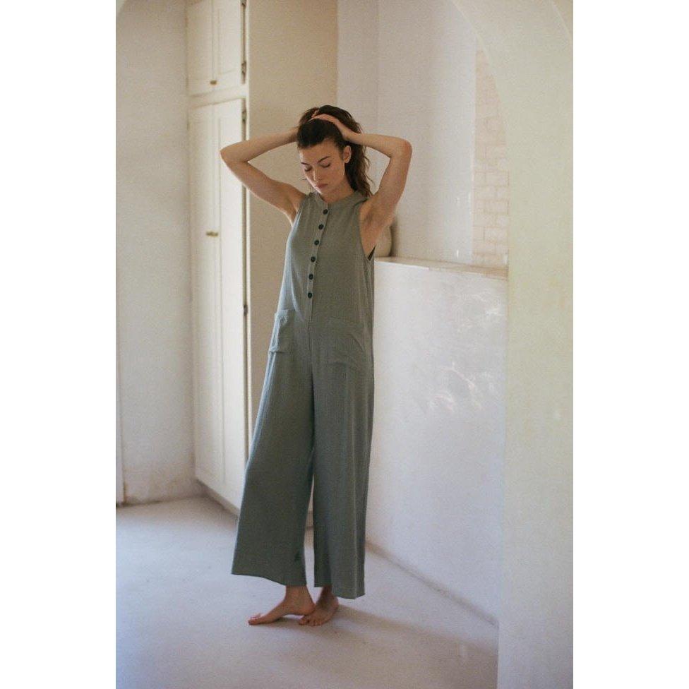 The Esme Cotton Gauze Jumpsuit
