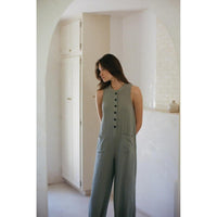 The Esme Cotton Gauze Jumpsuit