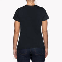 Naked and Famous Circular Knit Ballet Tee in Black
