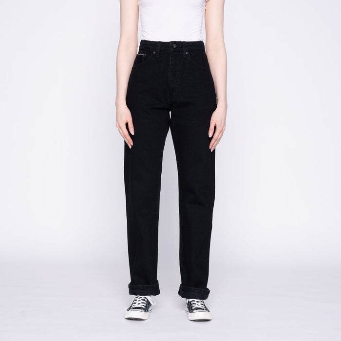 Naked & Famous- Classic: Solid Black Selvedge