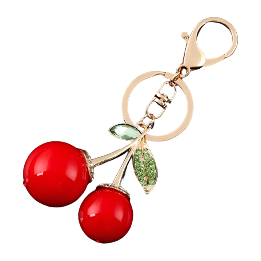 Cherry Bag Charm