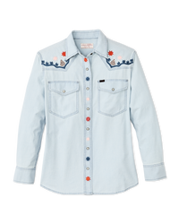 Filson Women's Embroidered Western Shirt