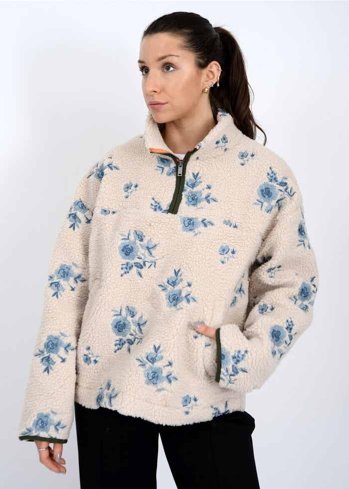 Lola's Room Embroidery Sherpa