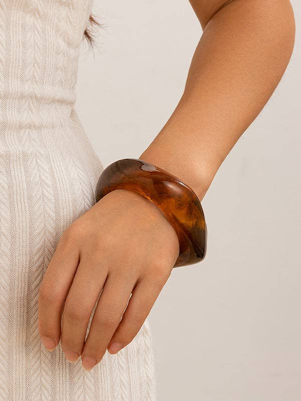 Acrylic Geometric Bracelet