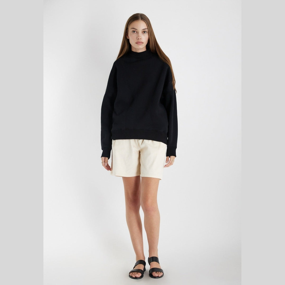Troy Mockneck Sweatshirt with pockets