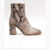 Free People Sienna Snake Ankle Boot