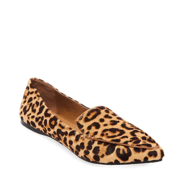 Steve madden feather leopard flats store