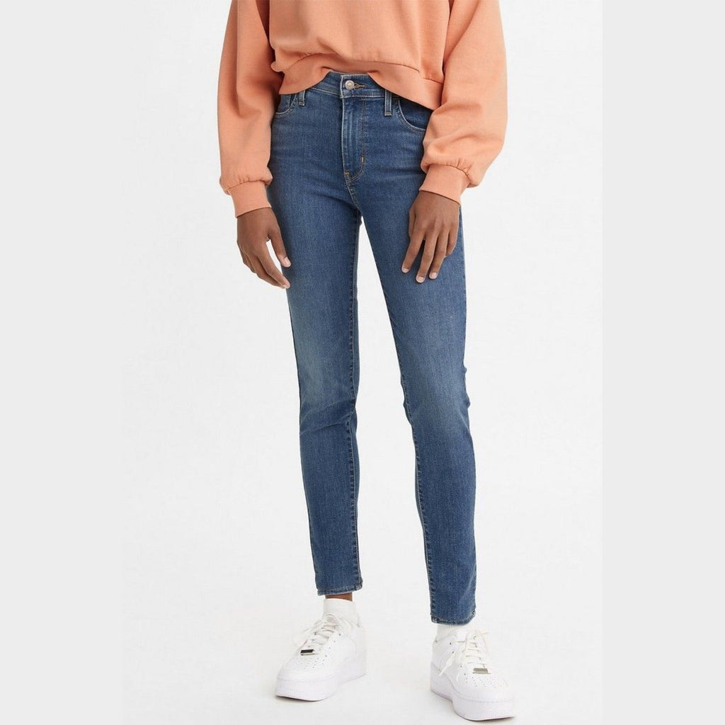 Levi's 720 High Rise Super Skinny Jeans Quebec Drawn S.O.S Save Our