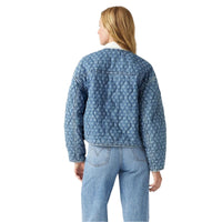 Levi's Rumer Quilted Liner Shirt Faye Geo Denim