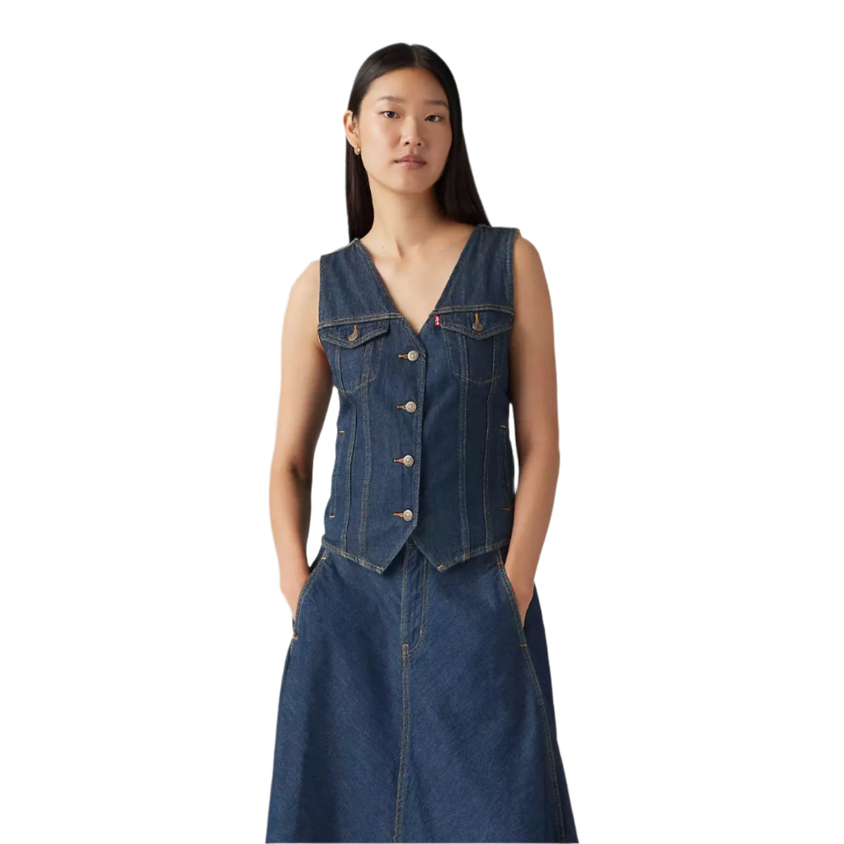 Levi's Loose Vest hH1'25 Square Circle