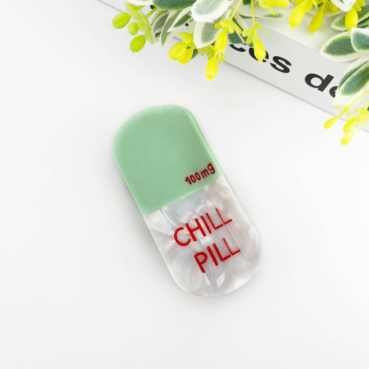 Acetate Pill Hair Clips,Nurses Day Hair Claw Clip: A