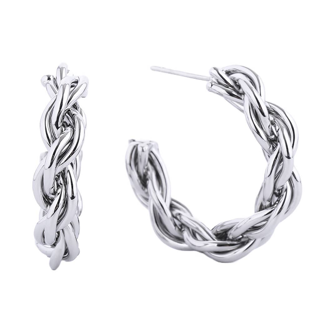 Chunky Twisted Post Earring