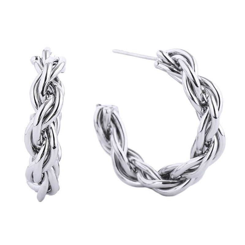 Chunky Twisted Post Earring