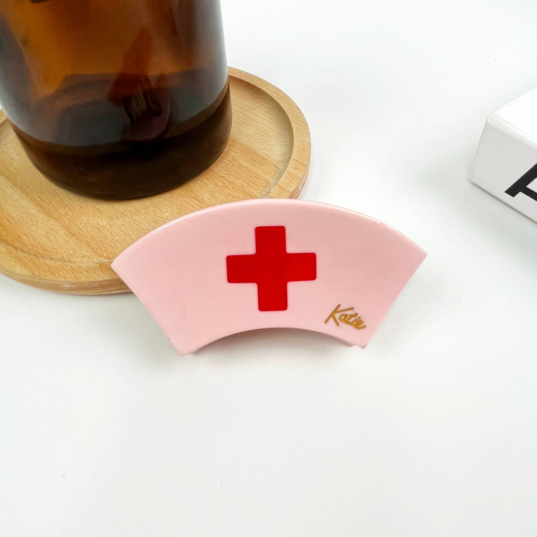 Acetate Pill Hair Clips,Nurses Day Hair Claw Clip: A
