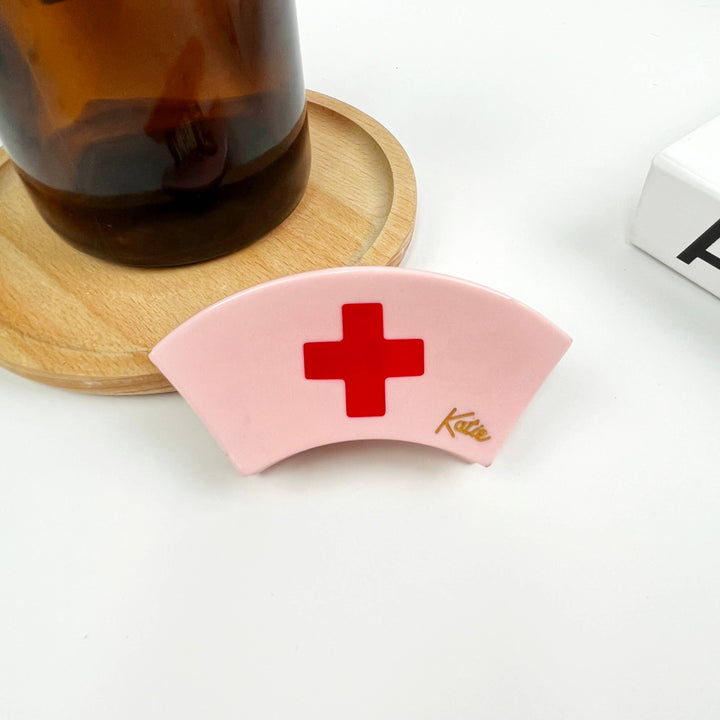 Acetate Pill Hair Clips,Nurses Day Hair Claw Clip: A