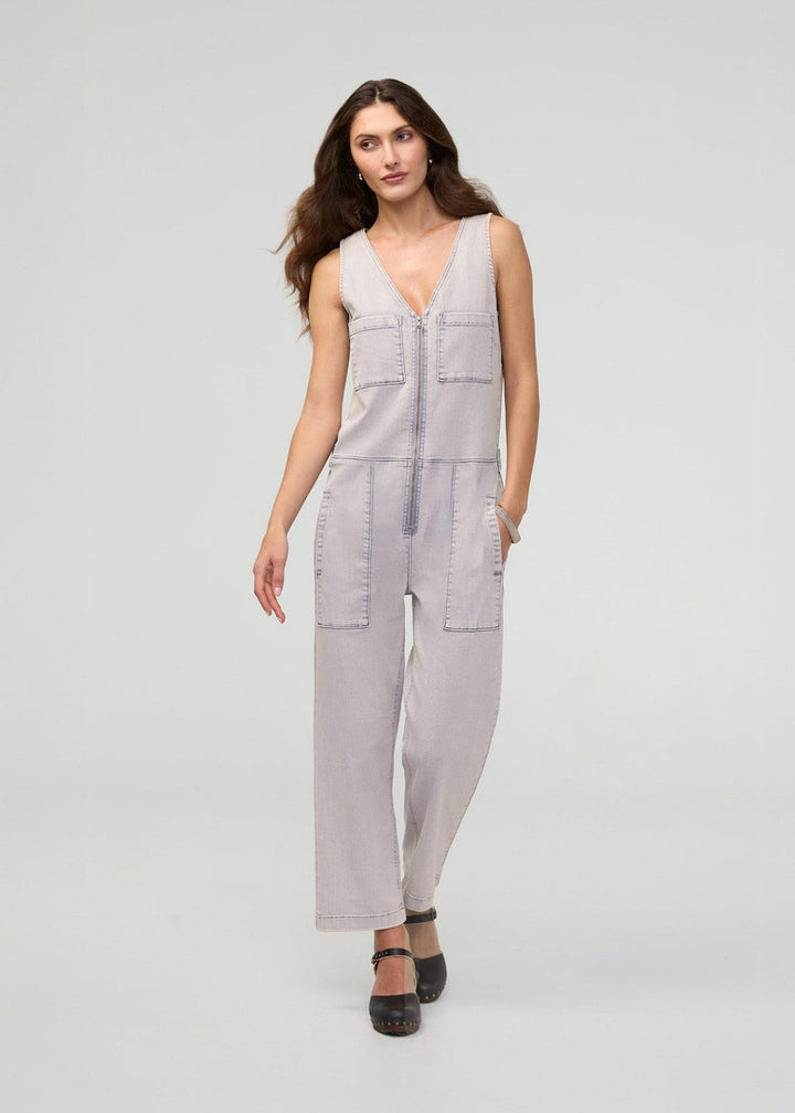 Du/er Performance Denim Utility Jumpsuit