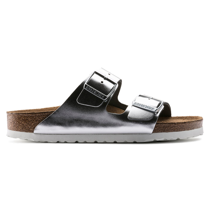 Birkenstock Arizona Sandal Metallic Silver