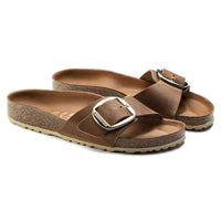 Madrid Big Buckle Cognac Narrow