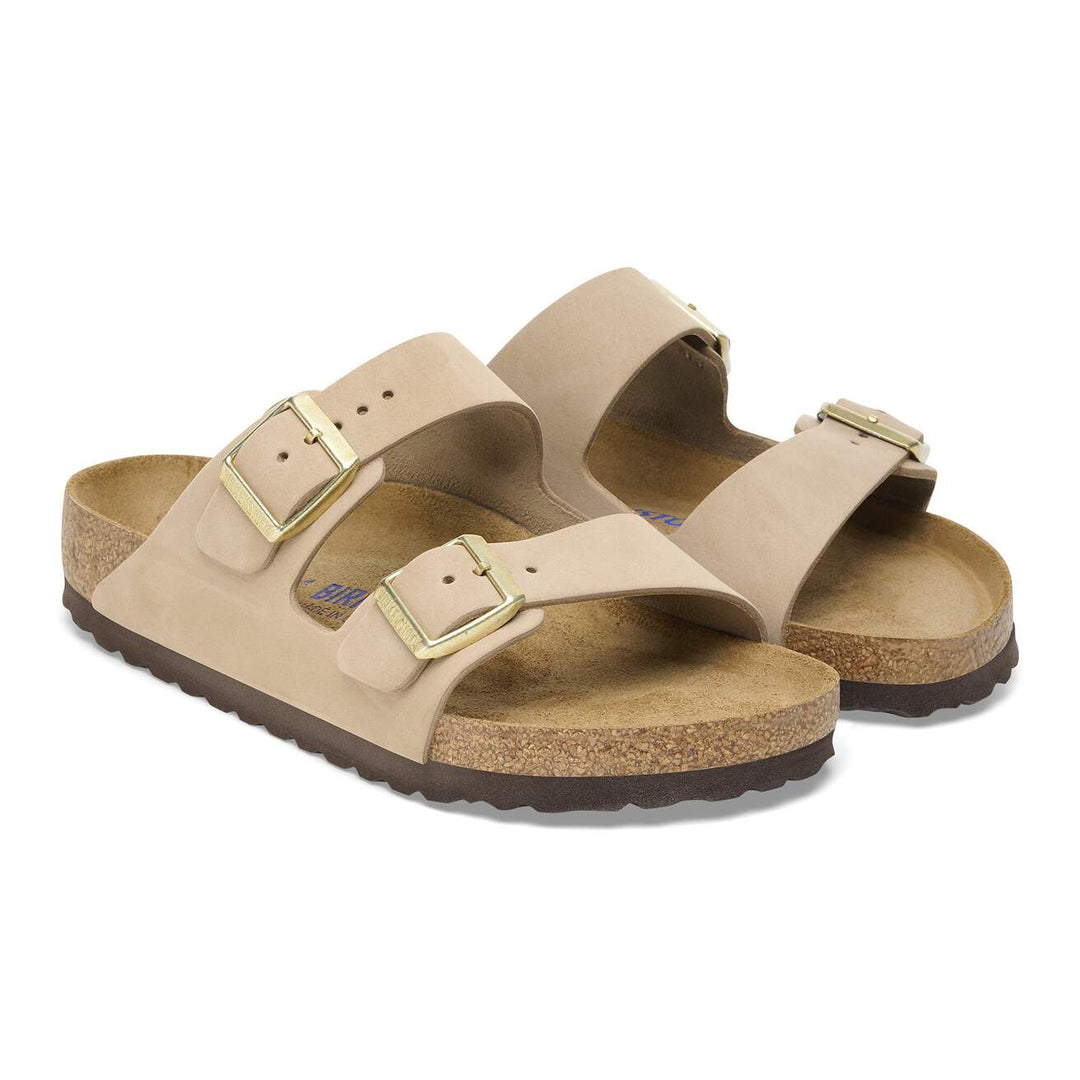 Birkenstock Arizona Soft Footbed Nubuck Leather
