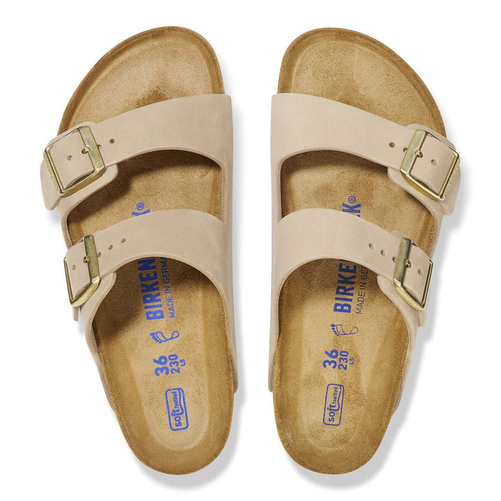 Birkenstock Arizona Soft Footbed Nubuck Leather