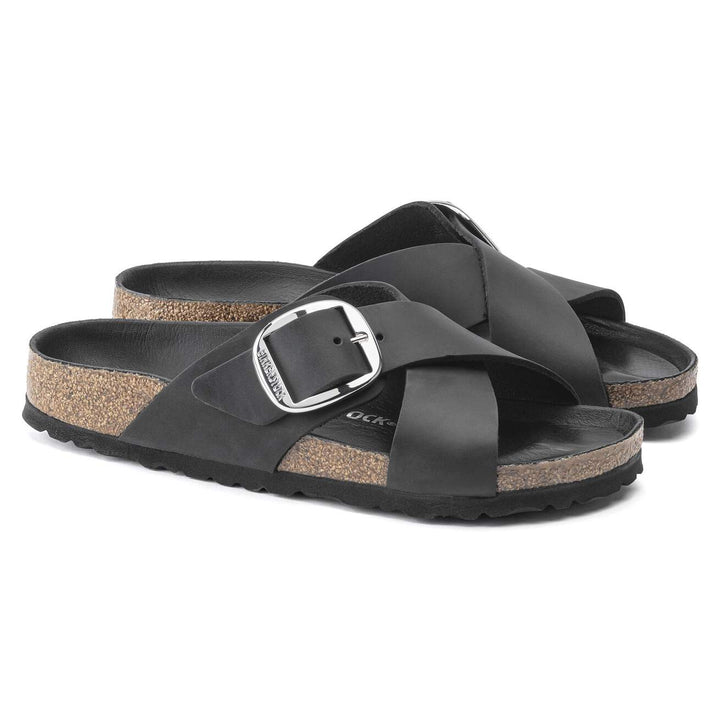 Birkenstock Siena Big Buckle Oiled Leather