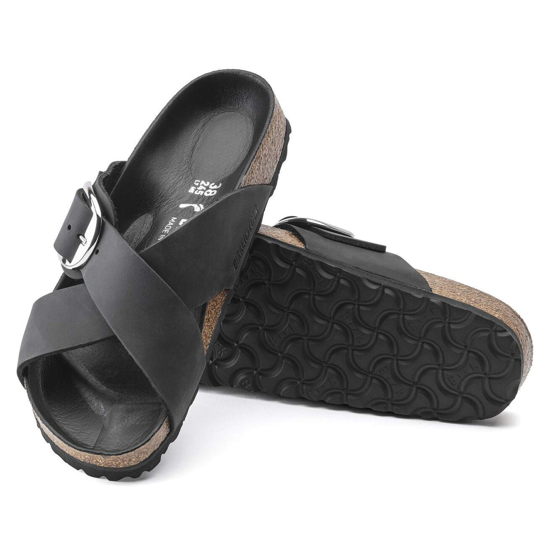Birkenstock Siena Big Buckle Oiled Leather