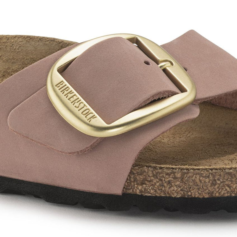 Madrid Big Buckle Old Rose Narrow