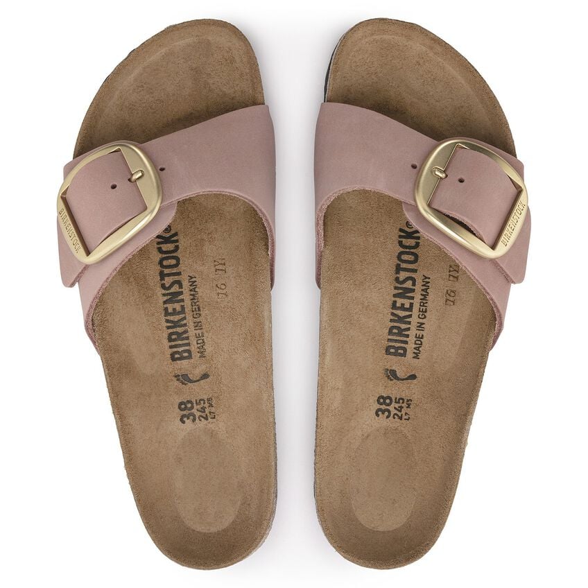 Madrid Big Buckle Old Rose Narrow