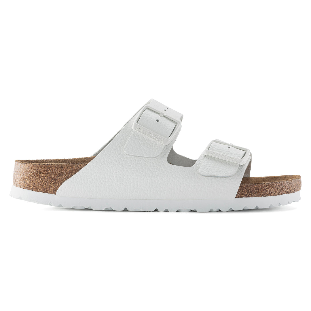 Birkenstock Arizona Sandal white leather soft foot bed
