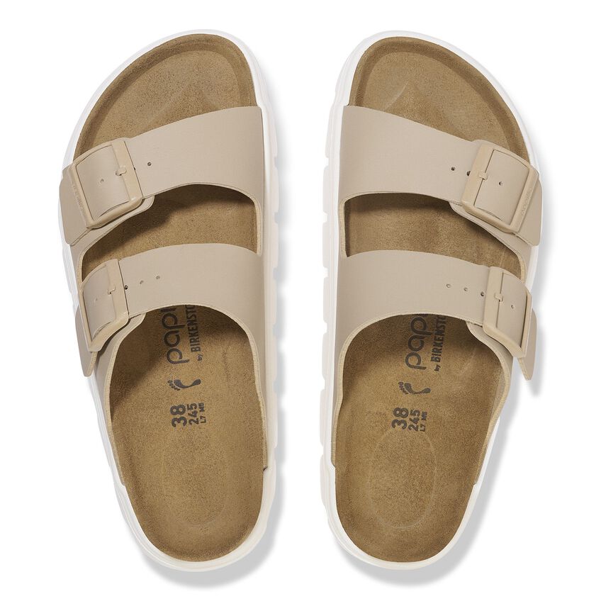 Birkenstock Arizona Chunky Birko-Flor Sandcastle