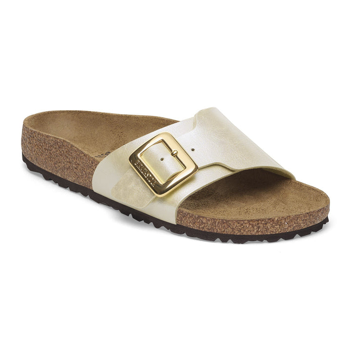 Birkenstock Catalina Luxe Buckle Graceful Pearl White