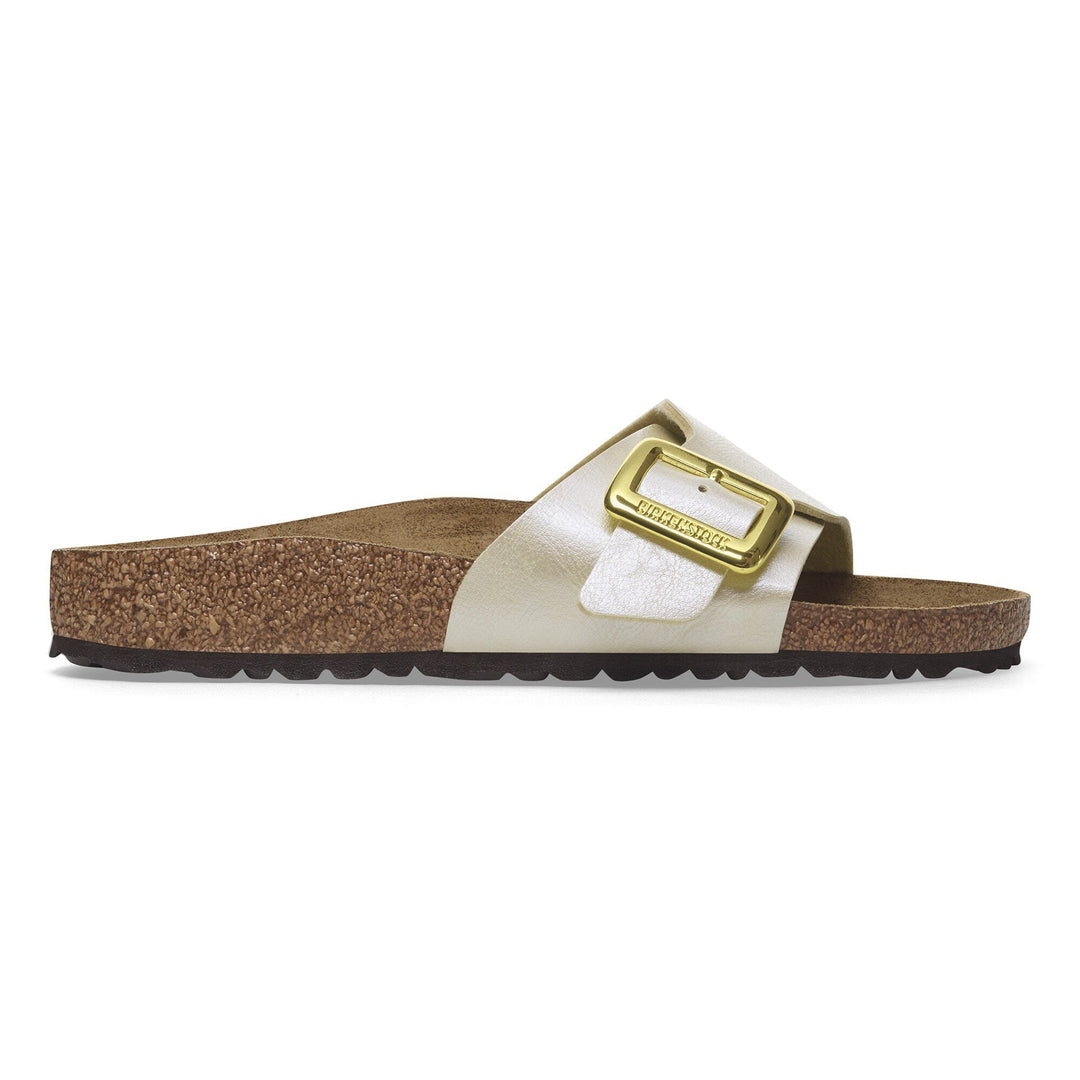 Birkenstock Catalina Luxe Buckle Graceful Pearl White