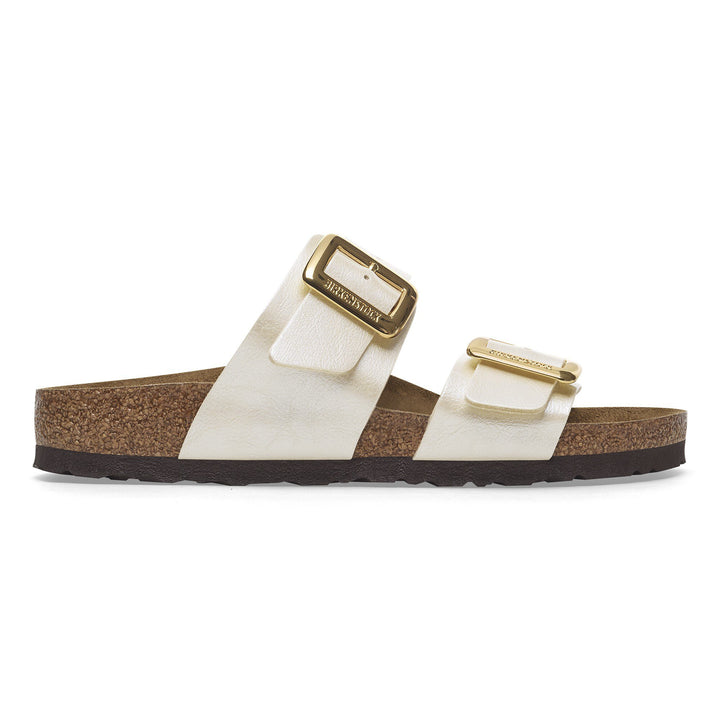 Birkenstock Sydney Luxe Buckle Graceful Pearl White
