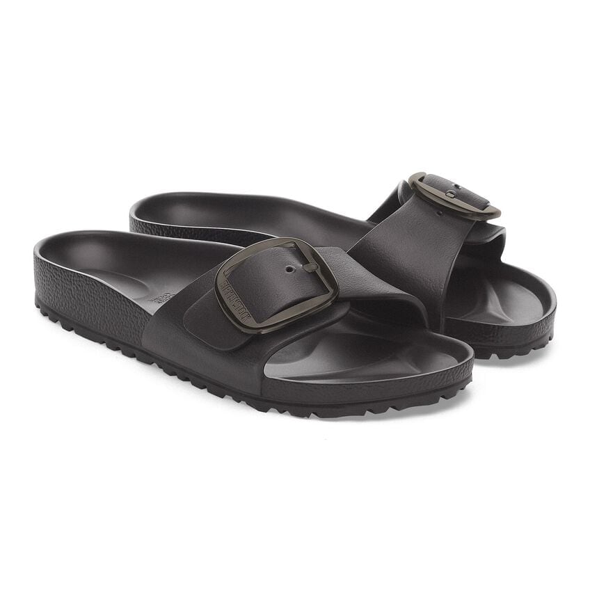 Madrid Big Buckle EVA Black Narrow