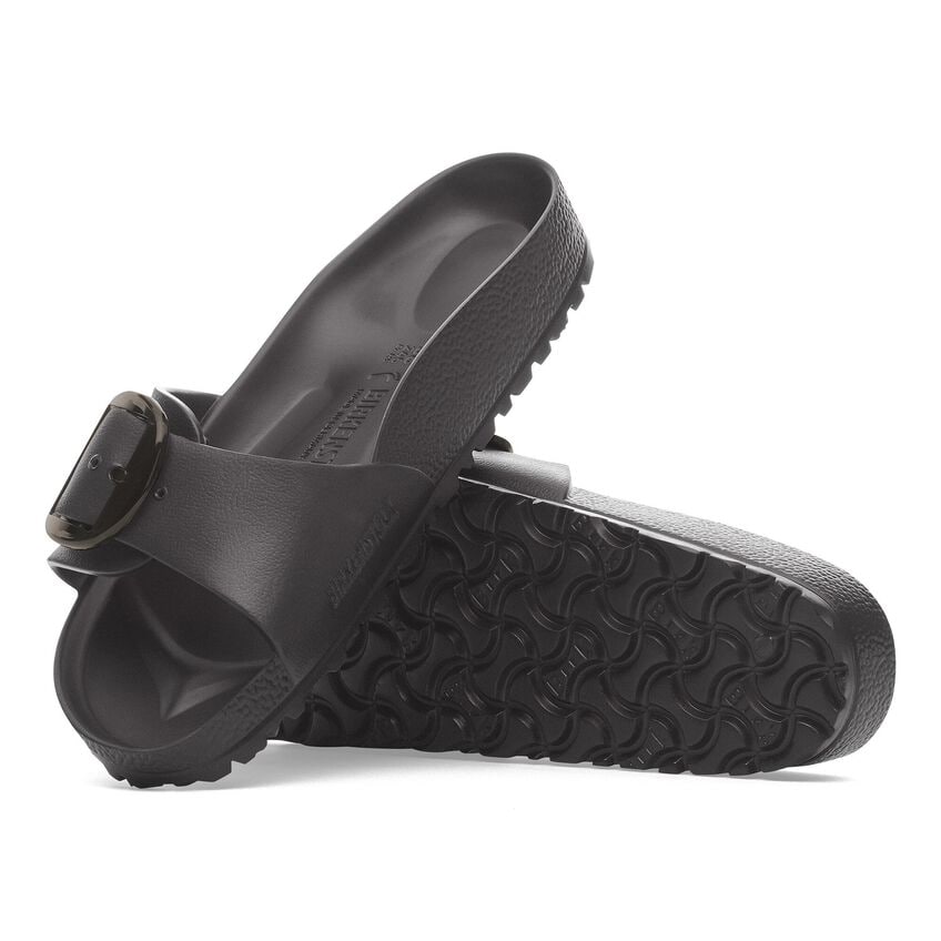 Madrid Big Buckle EVA Black Narrow