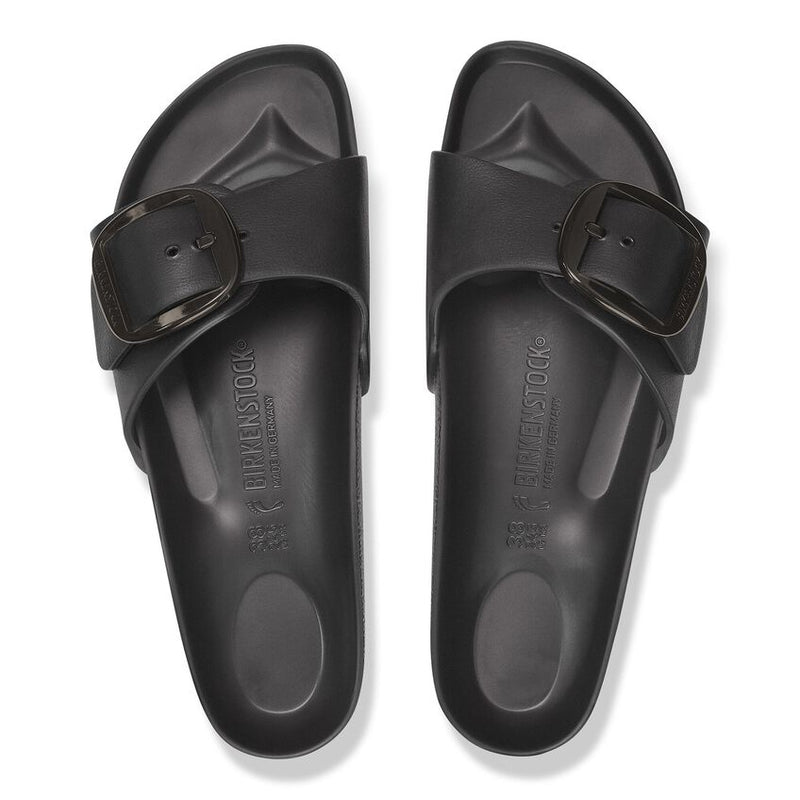 Madrid Big Buckle EVA Black Narrow
