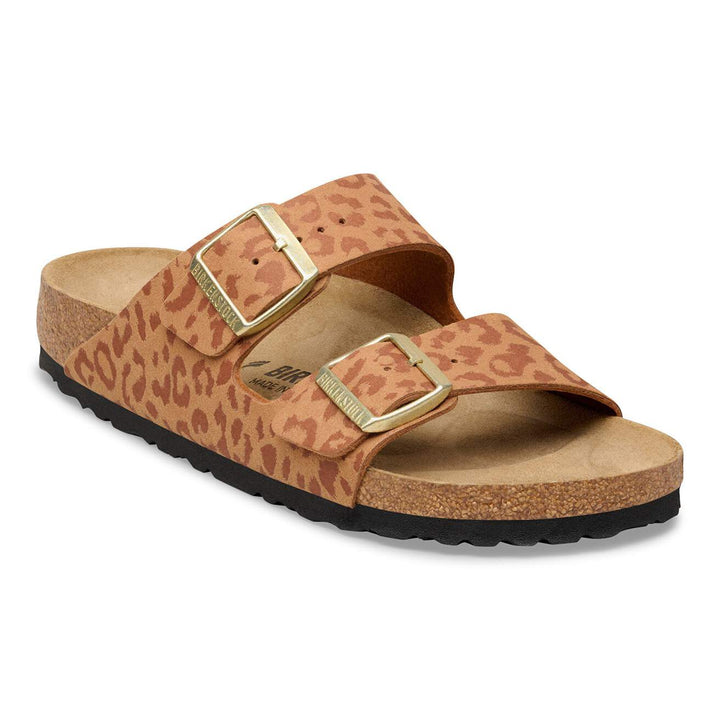 Birkenstock Arizona Synthetic Leopard Pecan