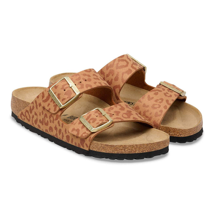 Birkenstock Arizona Synthetic Leopard Pecan