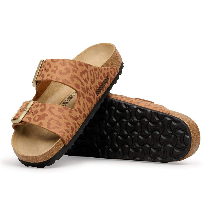Birkenstock Arizona Synthetic Leopard Pecan