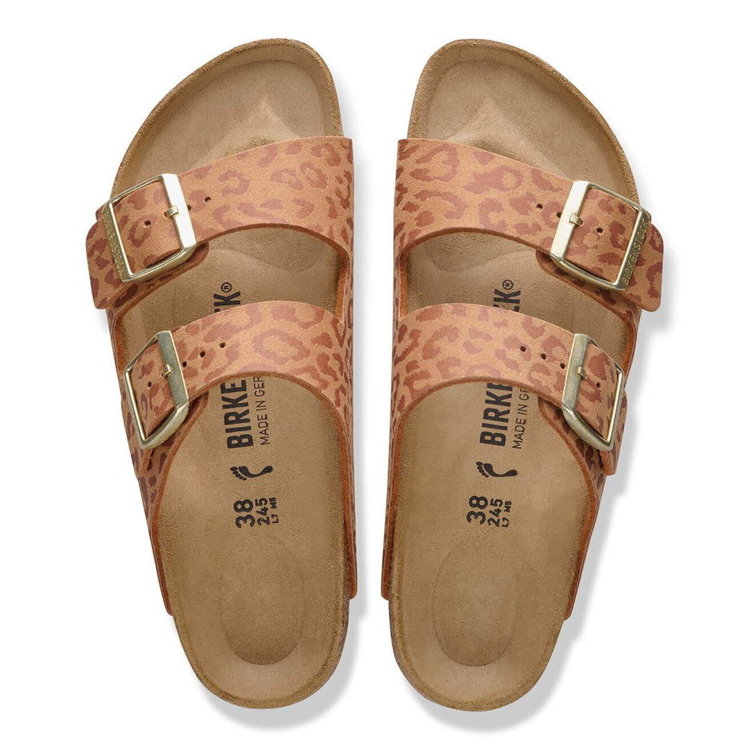 Birkenstock Arizona Synthetic Leopard Pecan