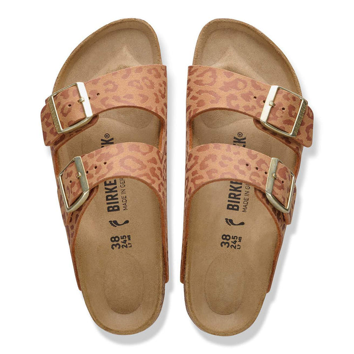 Birkenstock Arizona Synthetic Leopard Pecan