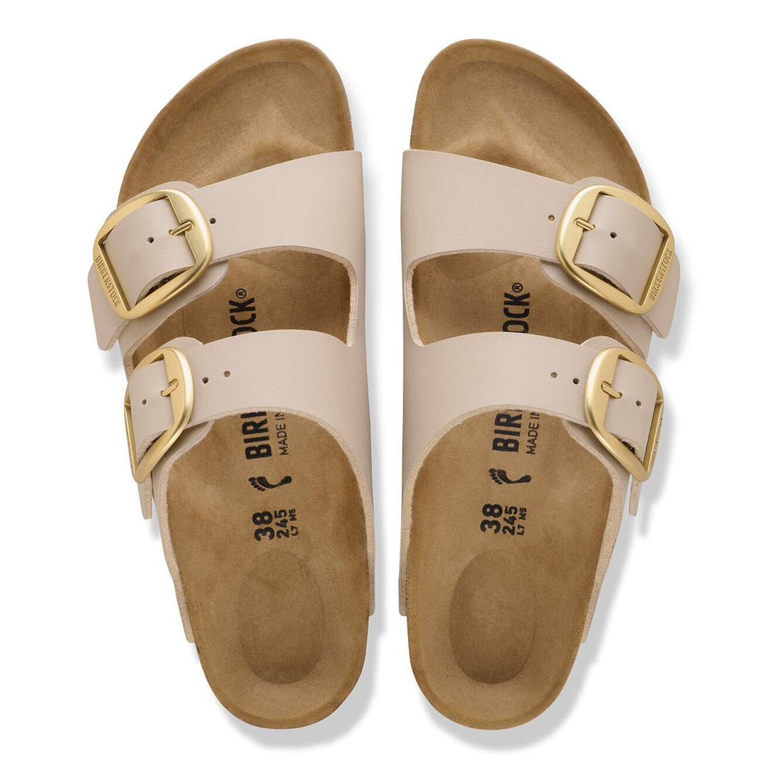 Birkenstock Arizona Gold Big Buckle Birko-Flor