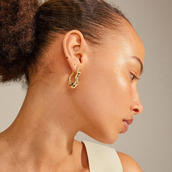 Pilgrim Wave Earrings