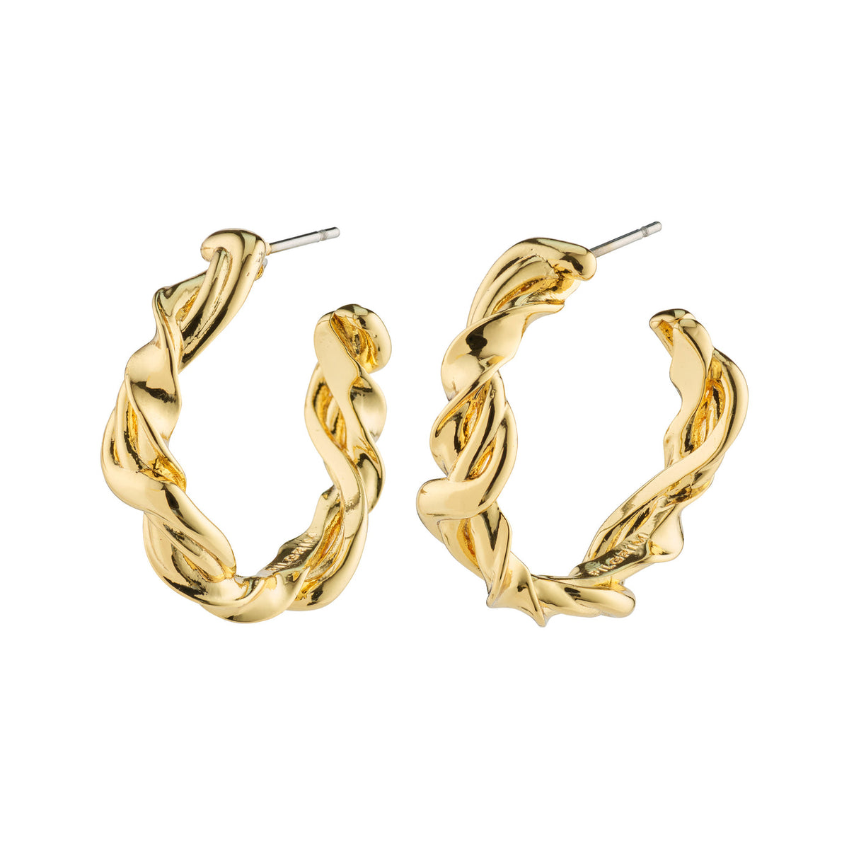 Pilgrim Sun Twisted hoops